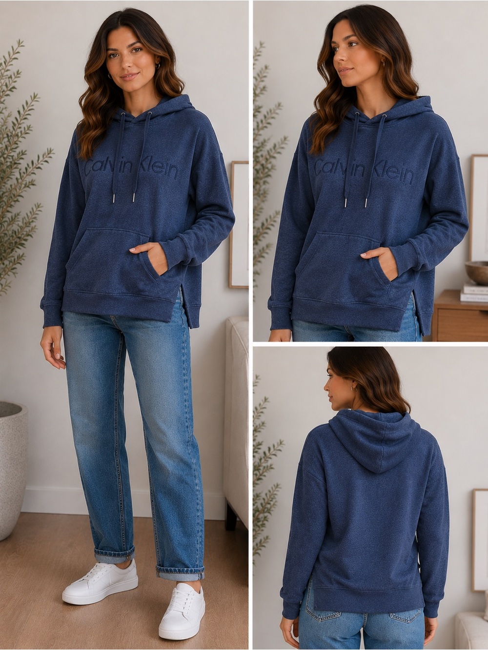 Calvin Klein Navy Hoodie